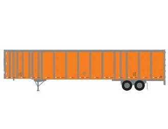 Athearn 72794 HO Scale 53' Wabash Duraplate Trailer Schneider A94241