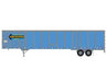 Athearn 72795 HO Scale 53' Wabash Duraplate Trailer Werner 91059