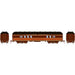 Athearn 73032 HO Scale Arch Roof Passenger RPO Car Illinois Central IC 99
