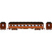 Athearn 73033 HO Scale Arch Roof Passenger Coach Car Illinois Central IC 2121