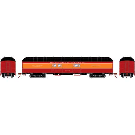 Athearn 73034 HO Scale Arch Roof Passenger Baggage Car Southern Pacific SP 6185