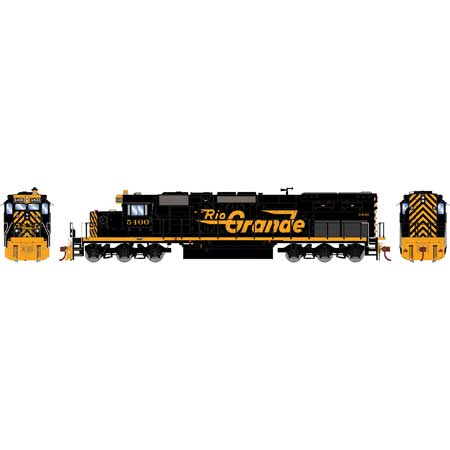 Athearn 73144 HO Scale RTR EMD SD40T-2 Rio Grande D&RGW 5400 DCC Sound