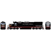 Athearn 73151 HO Scale RTR EMD SD40T-2 Southern Pacific "Black Widow" SP 8393 DCC Sound