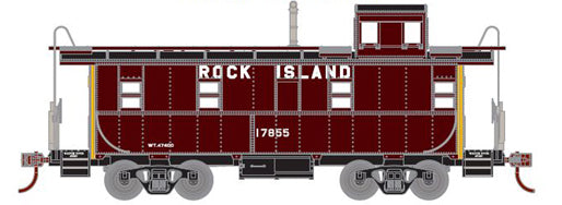 Athearn 74025 HO Scale Cupola Caboose Rock Island RI 17883 - NOS