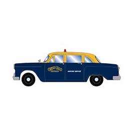 Athearn 74120 HO Scale 1950's Sedan City Cab Company
