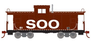 Athearn 74137 HO Scale Wide Vision Caboose SOO Line 81 - NOS