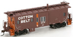 Athearn 74734 HO Scale Bay Window Caboose Cotton Belt SSW 53 - NOS