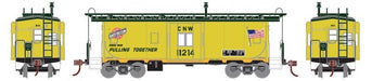 Athearn 74781 HO Scale Bay Window Caboose Chicago NorthWestern C&NW 11214 - NOS