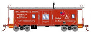 Athearn 75012 HO Scale Bay Window Caboose B&O 175th Anniversary / CSX 90400 - NOS