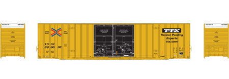 Athearn 75069 HO Scale 60' Gunderson High Cube Boxcar TTX TBOX 660003
