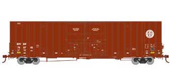 Athearn 75077 HO Scale 60' Gunderson Double Door Hi-Cube Boxcar BNSF #3