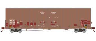 Athearn 75084 HO Scale 60' Gunderson Double Door Hi-Cube Boxcar (Primed for Grime) NOKL 603252
