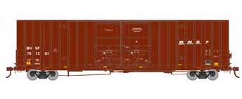Athearn 75132 HO Scale 60' Gunderson Double Door Hi-Cube Boxcar BNSF 761301