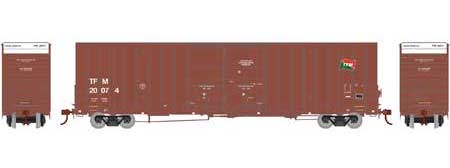 Athearn 75139 HO Scale 60' Gunderson Double Door Hi-Cube Boxcar TFM 2074