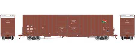 Athearn 75140 HO Scale 60' Gunderson Double Door Hi-Cube Boxcar TFM 2091