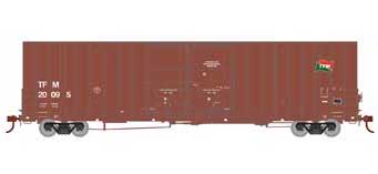 Athearn 75141 HO Scale 60' Gunderson Double Door Hi-Cube Boxcar TFM 2095