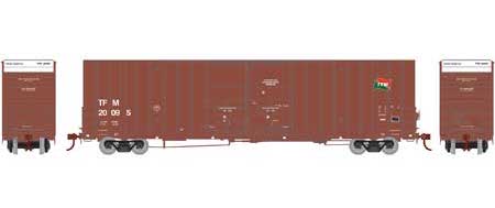 Athearn 75141 HO Scale 60' Gunderson Double Door Hi-Cube Boxcar TFM 2095