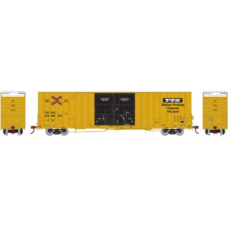 Athearn 75251 HO Scale 60' Gunderson High Cube Boxcar TTX TBOX 660883