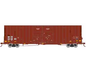 Athearn 75255 HO Scale 60' Gunderson High Cube Boxcar TTX TOBX 889069