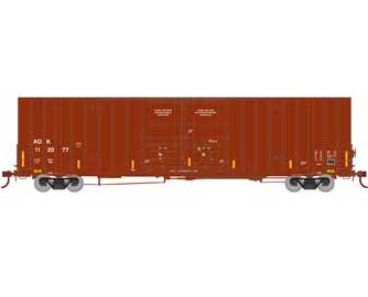 Athearn 75257 HO Scale 60' Gunderson High Cube Boxcar Arkansas Oklahoma AOK 112077