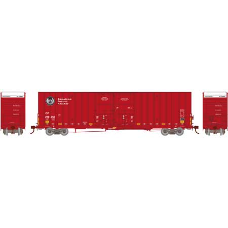 Athearn 75262 HO Scale 60' Gunderson High Cube Boxcar Canadian Pacific CP 218253