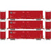 Athearn 75264 HO Scale 60' Gunderson High Cube Boxcar Canadian Pacific CP 3 Pack