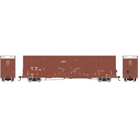 Athearn 75270 HO Scale 60' Gunderson High Cube Boxcar Mississippi & Tennessee MTNR 175150