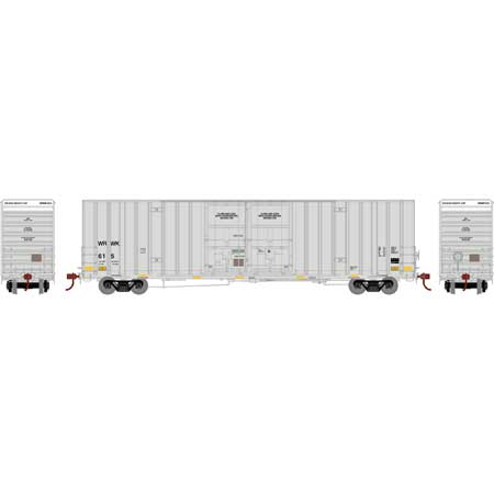 Athearn 75303 HO 60' Gunderson Double Door Hi-Cube Boxcar Warwick WRWK 615
