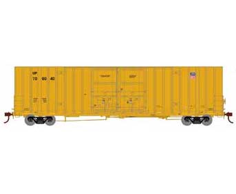 Athearn 75312 HO Scale 60' Gunderson Double Door Hi-Cube Boxcar Union Pacific UP 700040