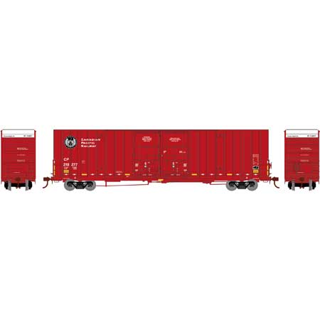 Athearn 75316 HO Scale 60' Gunderson Double Door Hi-Cube Boxcar Canadian Pacific CP 218277