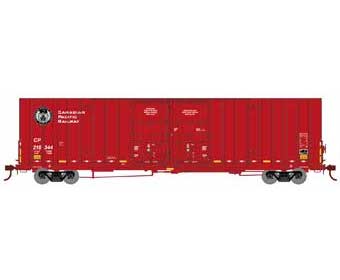 Athearn 75317 HO Scale 60' Gunderson Double Door Hi-Cube Boxcar Canadian Pacific CP 218344