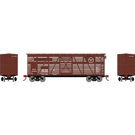 Athearn 76001 HO Scale 40' Stock Car Missouri Pacific MP 54169