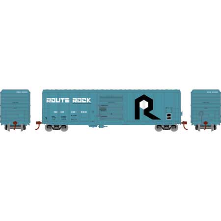 Athearn 76216 HO Scale 50' PS 5344 Boxcar "Route Rock" ROCK 301888
