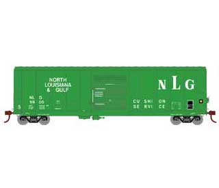 Athearn 76218 HO Scale 50' PS 5344 Boxcar North Louisiana & Gulf NLG 5500
