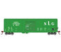 Athearn 76218 HO Scale 50' PS 5344 Boxcar North Louisiana & Gulf NLG 5500
