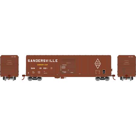Athearn 76222 HO Scale 50' PS 5344 Boxcar Sandersville SAN 10021