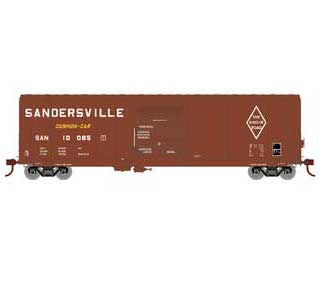 Athearn 76223 HO Scale 50' PS 5344 Boxcar Sandersville SAN 10085