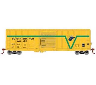 Athearn 76225 HO Scale 50' PS 5344 Boxcar South Branch Valley SBVR 2038