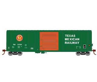 Athearn 76227 HO Scale 50' PS 5344 Boxcar Texas Mexican Railway TM 3159