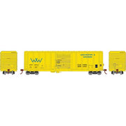 Athearn 76231 HO Scale 50' PS 5344 Boxcar Winchester & Western WW 2014