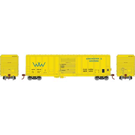 Athearn 76231 HO Scale 50' PS 5344 Boxcar Winchester & Western WW 2014