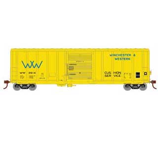 Athearn 76231 HO Scale 50' PS 5344 Boxcar Winchester & Western WW 2014