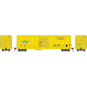 Athearn 76232 HO Scale 50' PS 5344 Boxcar Winchester & Western WW 2021