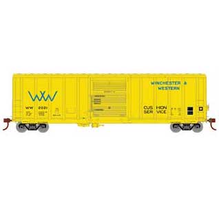 Athearn 76232 HO Scale 50' PS 5344 Boxcar Winchester & Western WW 2021