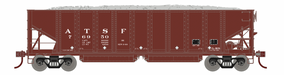 Athearn 7635 HO Scale 40' Ballast Hopper Santa Fe ATSF 4 Pack #2