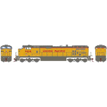 Athearn 78056 HO Scale GE C44-9W Diesel Loco Union Pacific UP 9808