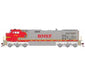 Athearn 78063 HO Scale GE C44-9W Diesel Loco BNSF "Warbonnet" 713