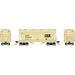 Athearn 81053 HO Scale ACF 2970 2 Bay Covered Hopper CSX 220634