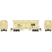 Athearn 81054 HO Scale ACF 2970 2 Bay Covered Hopper CSX 220653