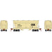 Athearn 81054 HO Scale ACF 2970 2 Bay Covered Hopper CSX 220653